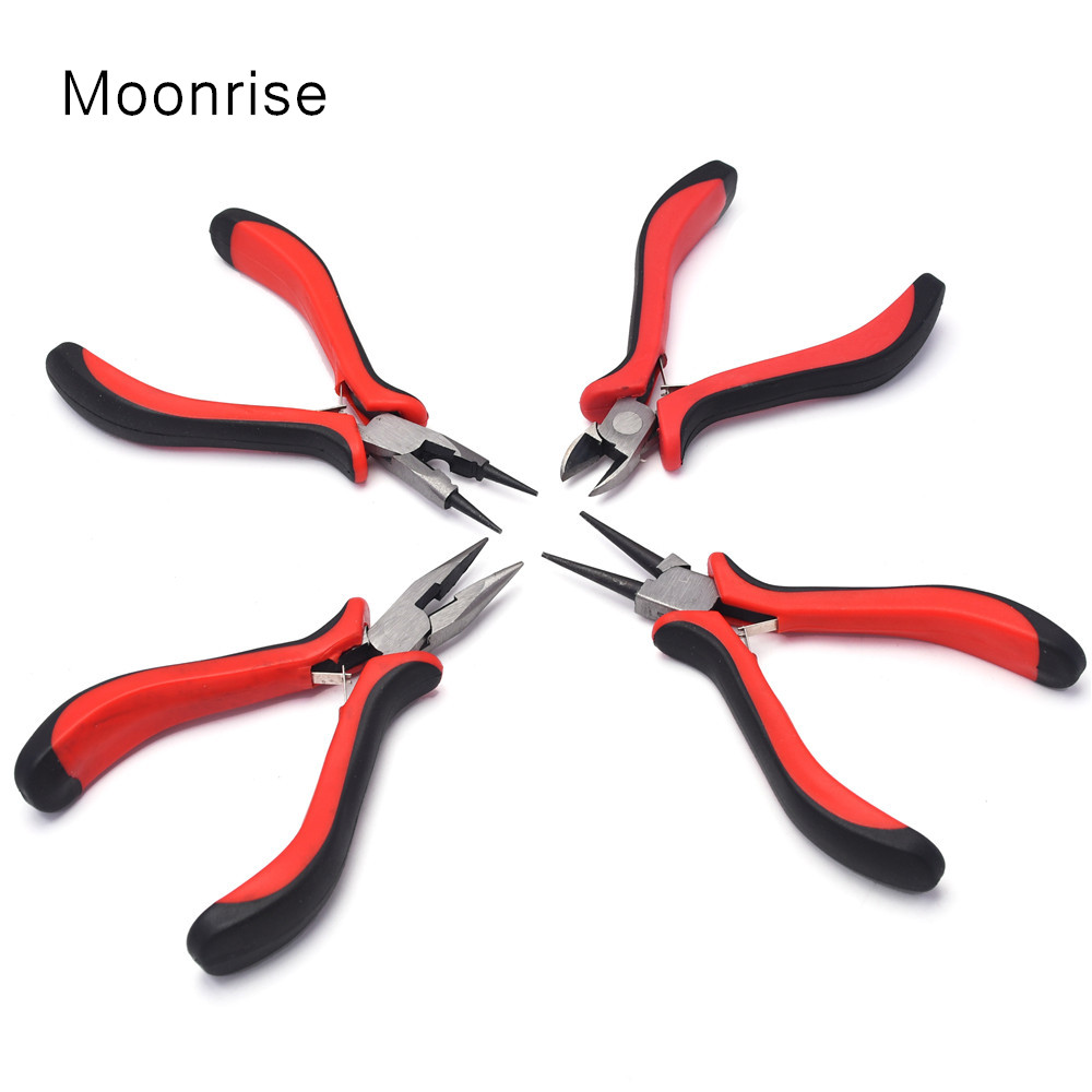 Jewelry Making Round Nose Pliers - DIY ジュエリープライヤーツール機器ラウンドノーズプライヤーニードルノーズプライヤー手芸ビーズ細工ワイヤーカッタープライヤー HK046