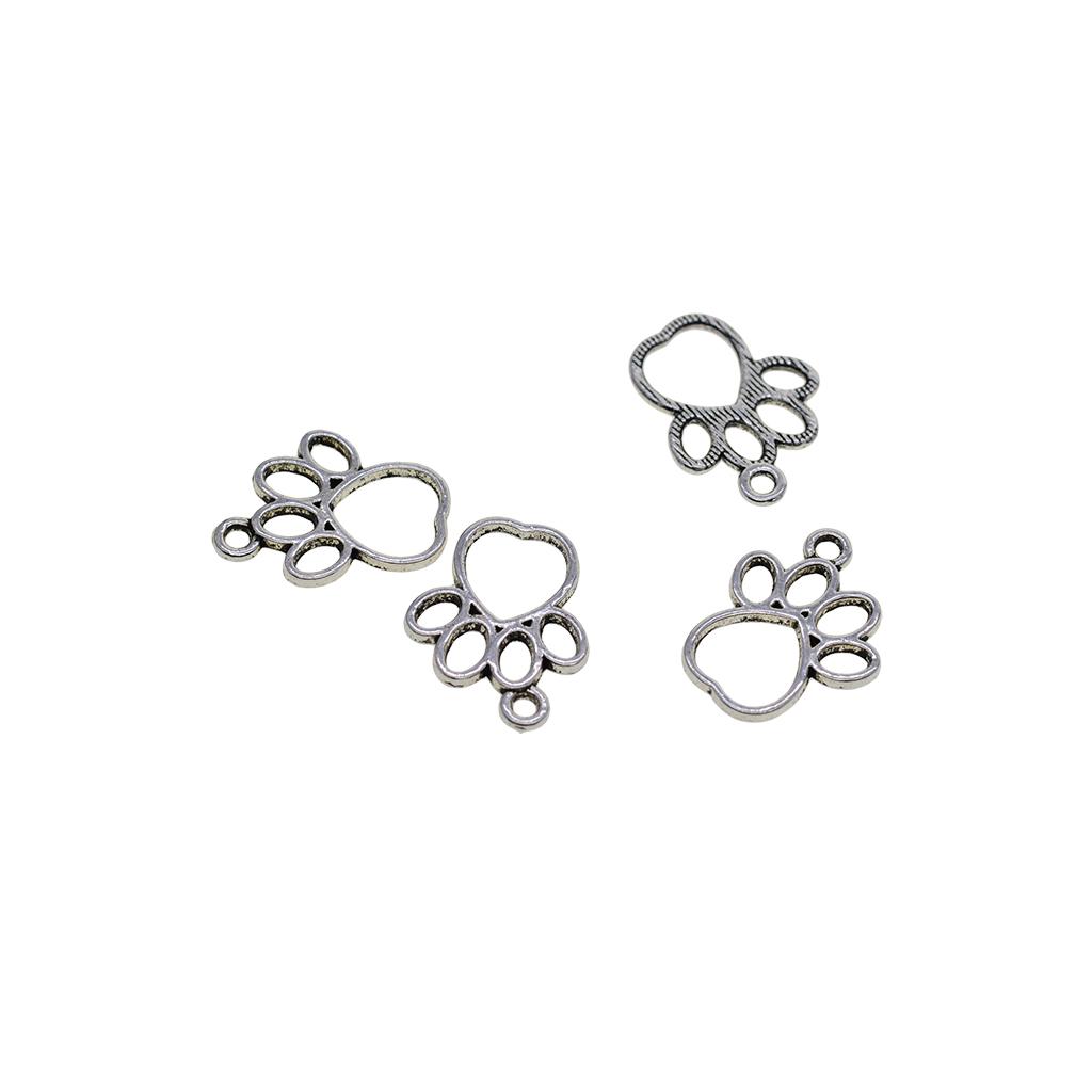 Jewelry Making Event - 合金製の猫ペンダント、シルバーの吊り下げ装飾、DIYジュエリー製作、キーホルダーチャーム、友人へのギフトやイベント用
