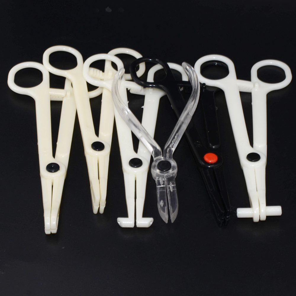 Jewelry Making Round Nose Pliers - 1PC アクリルボディピアス EO ガス鉗子で滅菌クランププライヤー耳リップへそ鼻ラウンド開閉セプタム職業ツール