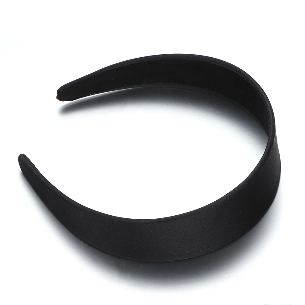 1pc 黒フルラップ布プラスチックヘッドバンド 1.5-4  - Jewelry Making Jig のレビューと価格