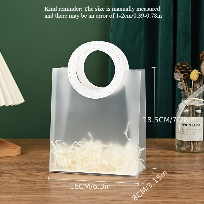 20個入りマットギフトバッグ（ハンドル付き）、プラスチックバ - Jewelry Making Event のレビューと価格