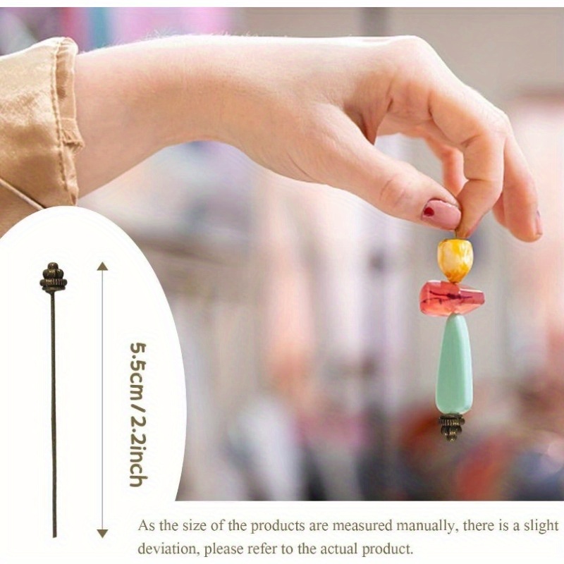 10本入り 55mm/2.17インチ ヘッドピン ジュエリー - Jewelry Making Jig のレビューと価格