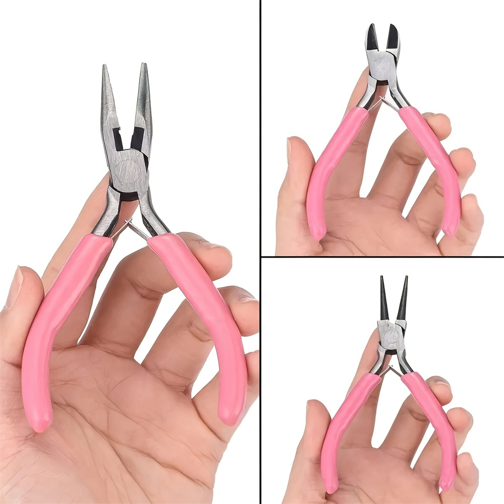 1セットの上級者向け製作工具セット、丸型ノーズプライヤー、尖 - Jewelry Making Round Nose Pliers のレビューと価格