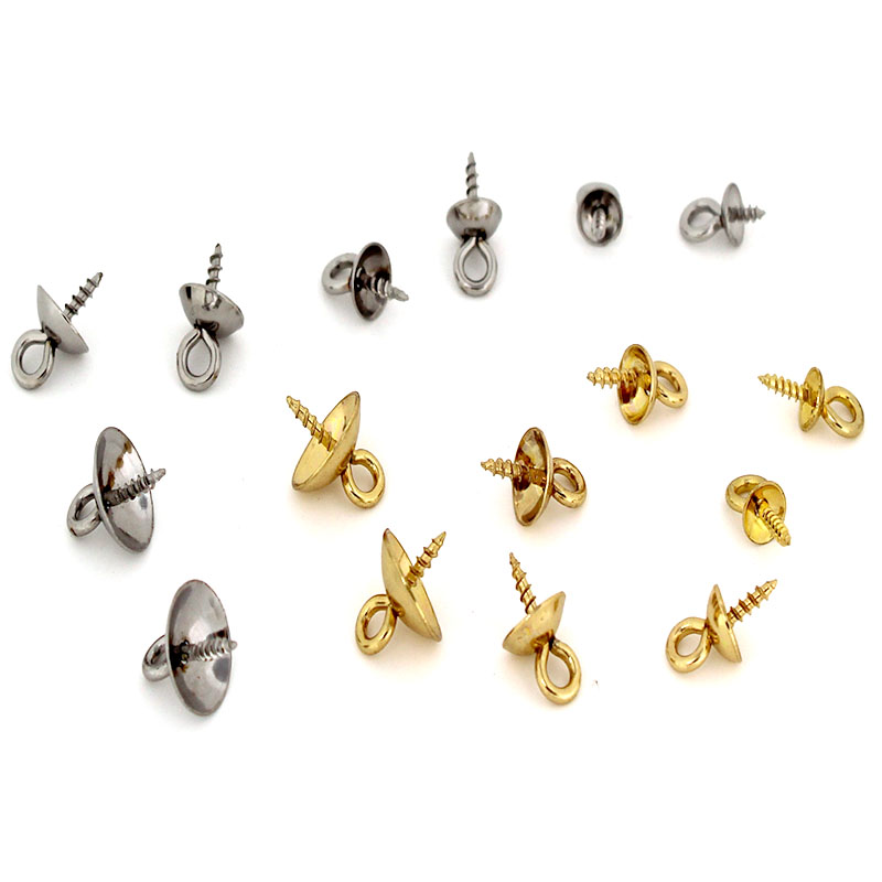 20個入り ステンレス製クラスプ フック スクリューアイピン - Jewelry Making Ideas のレビューと価格