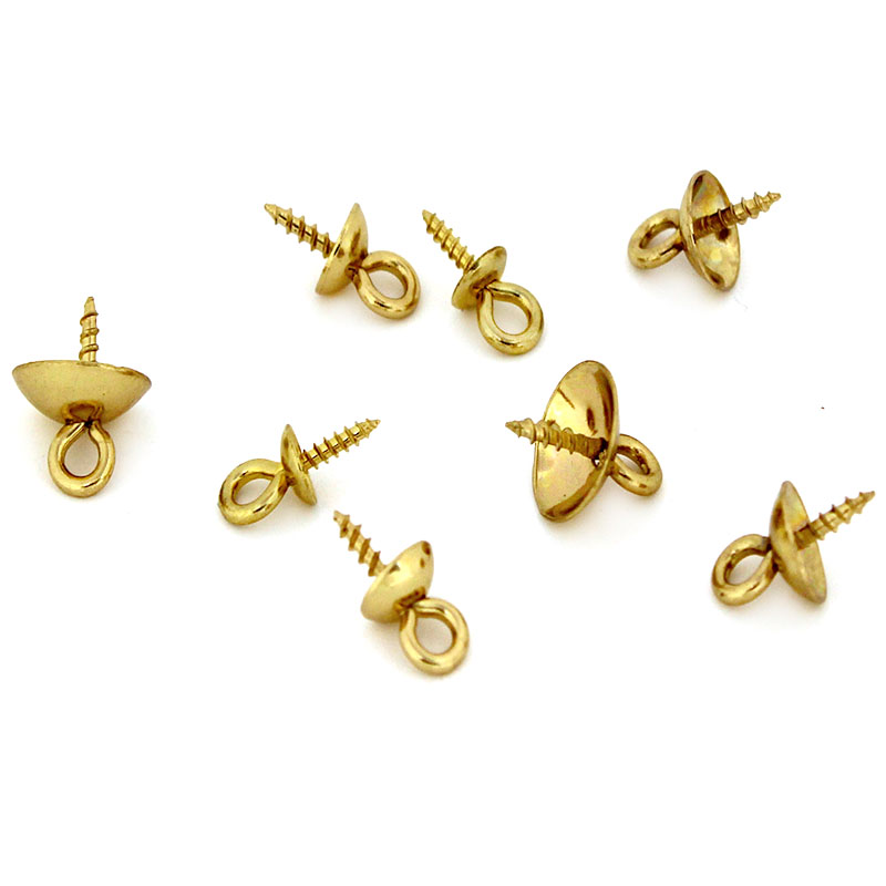 20個入り ステンレス製クラスプ フック スクリューアイピン - Jewelry Making Ideas のレビューと価格