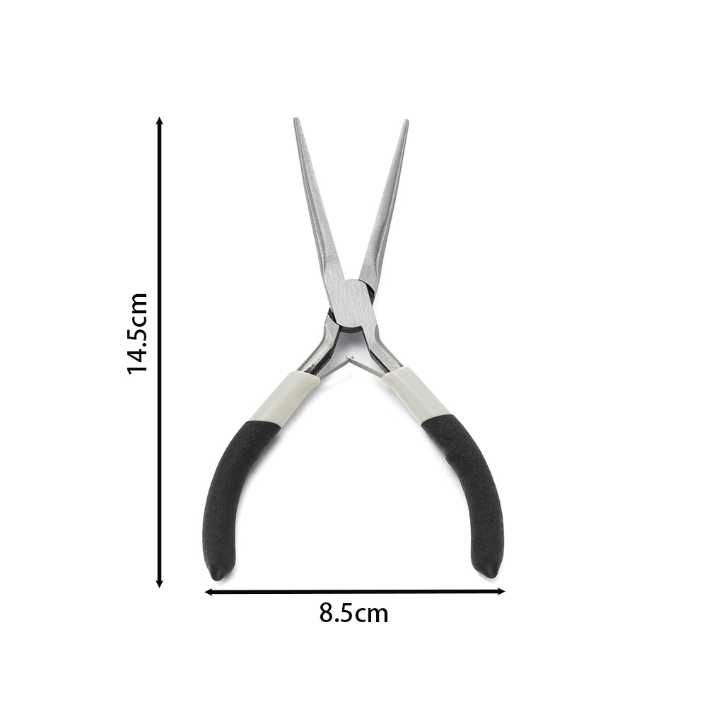 高炭素鋼ジュエリー製造プライヤー、耐久性のある針、丸い先端、 - Jewelry Making Round Nose Pliers のレビューと価格