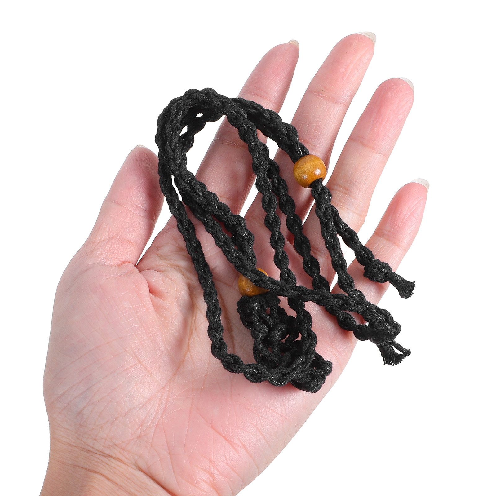 1セットのDIYネックレスキット。黒色の鉄線とワックス加工さ - Jewelry Making Beginners のレビューと価格