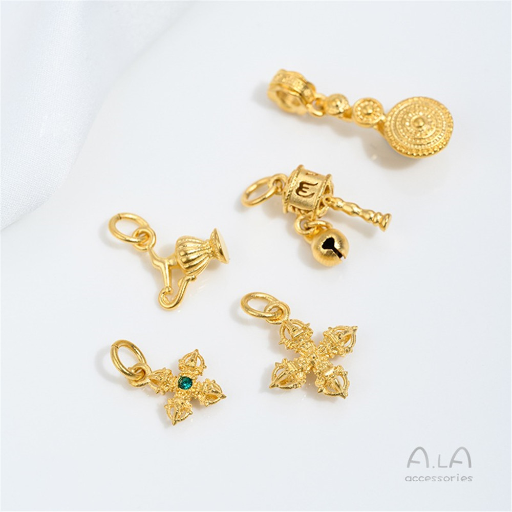 ベトナム産サンドゴールドヴィンテージ貔貅ペンダントチャーム、 - Jewelry Making Vietnam のレビューと価格
