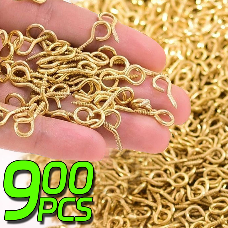 ミニネジ付きアイピン,金属製アイピン,アイレットフック,ネジ - Jewelry Making Jig のレビューと価格