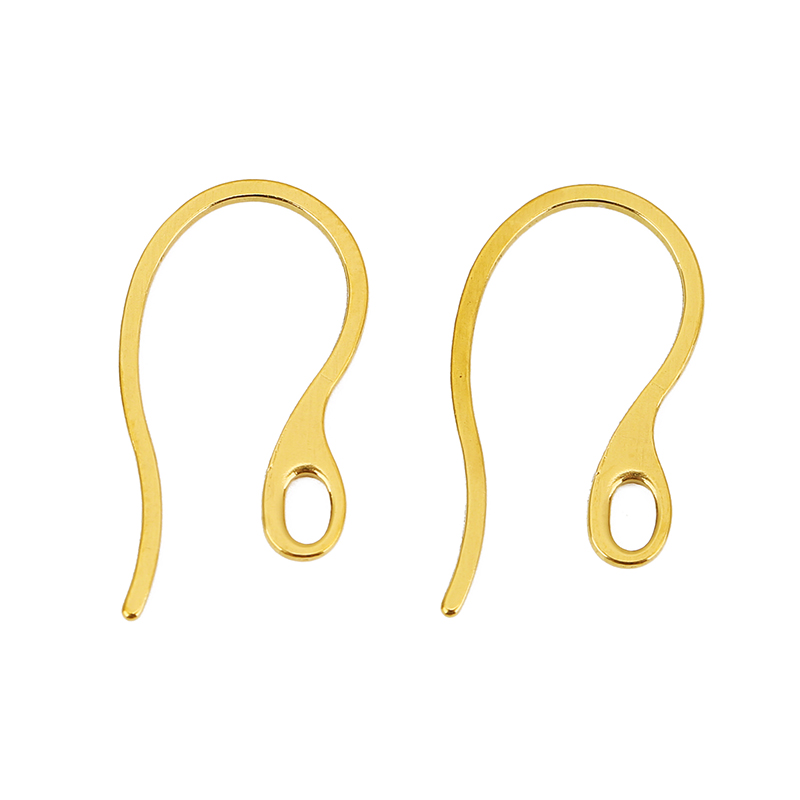 20個入り 低刺激性ステンレス製イヤリングフック PVD加工 - Jewelry Making Ideas のレビューと価格