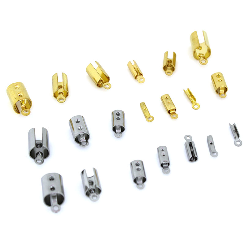 30-50 個ステンレス鋼圧着エンドクラスプファスナーコネク - Jewelry Making Ideas のレビューと価格