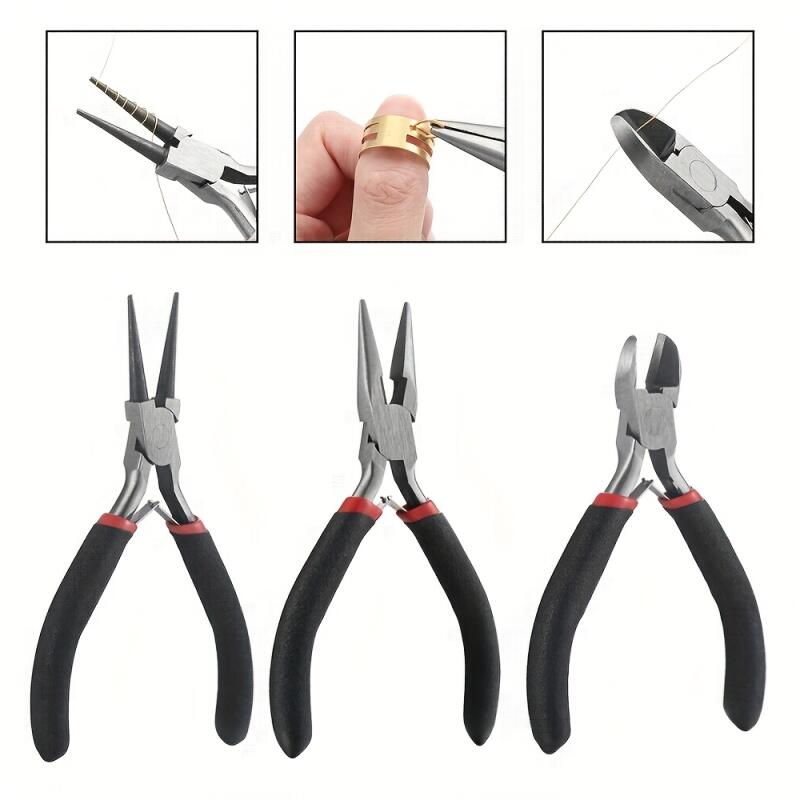 1個/セット DIYハンドツールプライヤーセット、ジュエリー - Jewelry Making Pliers Set のレビューと価格