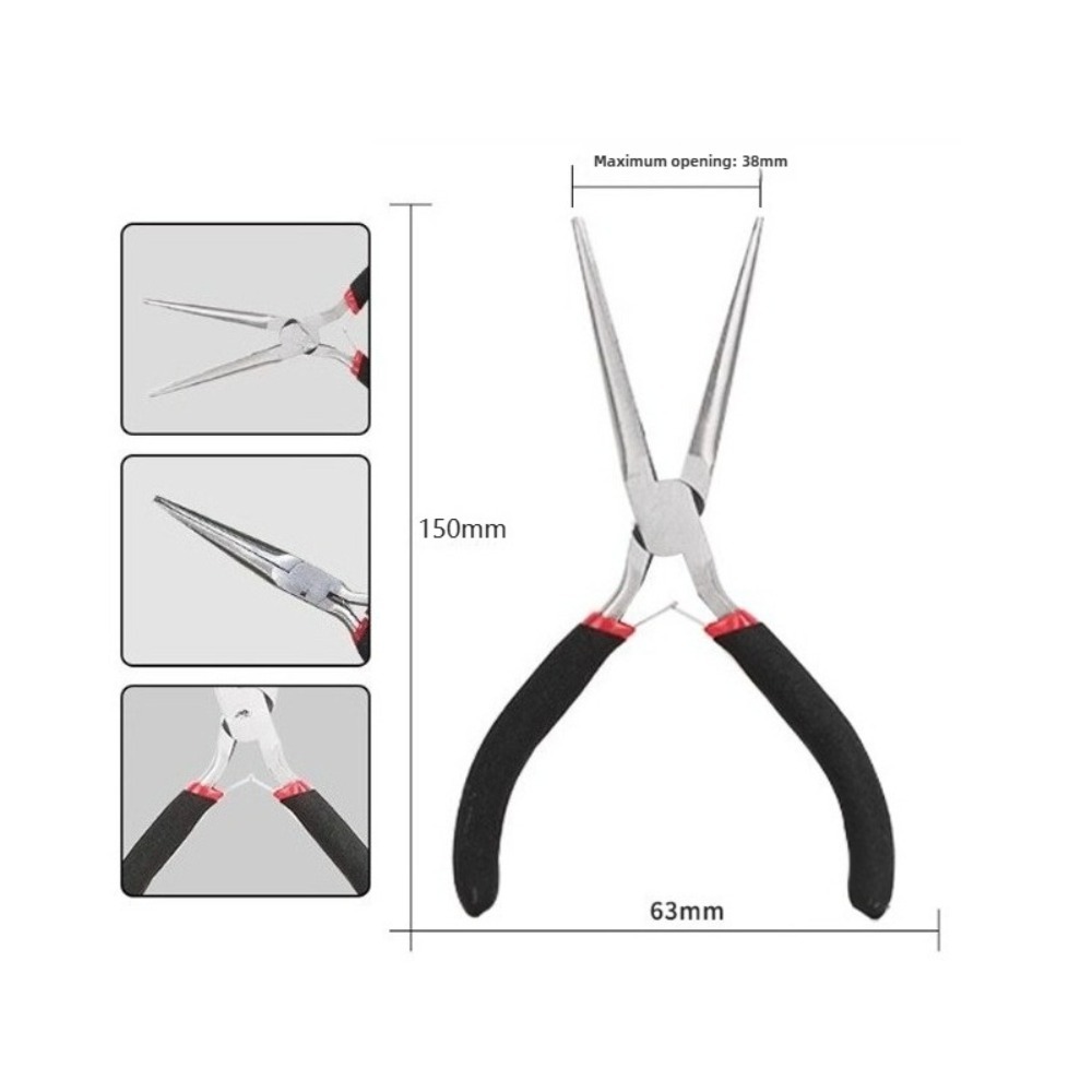 ミニロングノーズプライヤー ジュエリー 1.5インチ プライ - Jewelry Making Round Nose Pliers のレビューと価格