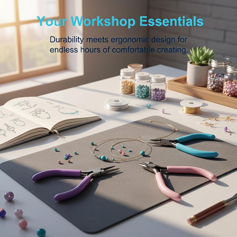 ジュエリー製作ツール 多機能プライヤー ツールセット DIY - Jewelry Making Pliers Set のレビューと価格