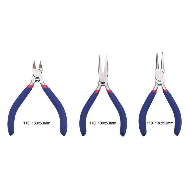 *ABKM 1セット3個入りジュエリープライヤーセット炭素鋼 - Jewelry Making Round Nose Pliers のレビューと価格