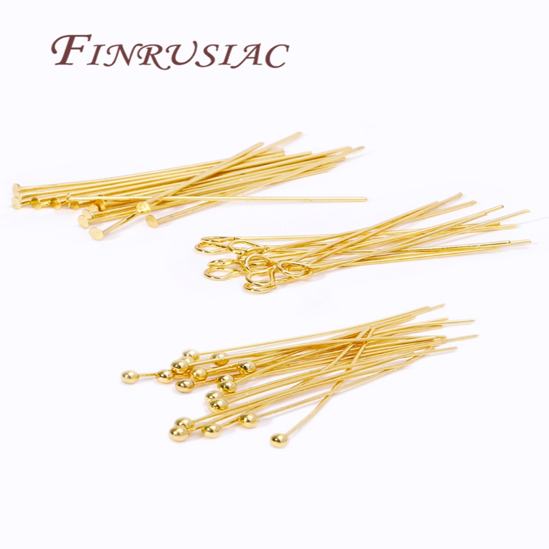50 個 20-50 ミリメートルゴールドメッキピンジュエリ - Jewelry Making Jig のレビューと価格