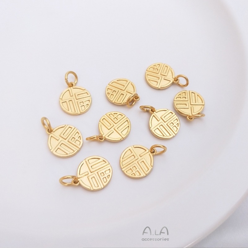 ベトナム砂金フーキャラクターペンダント幸運のお守り長持ちする - Jewelry Making Vietnam のレビューと価格