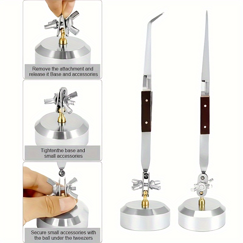 360度回転式クロスロックはんだ付け用ピンセットセット °  - Jewelry Making Pliers Set のレビューと価格